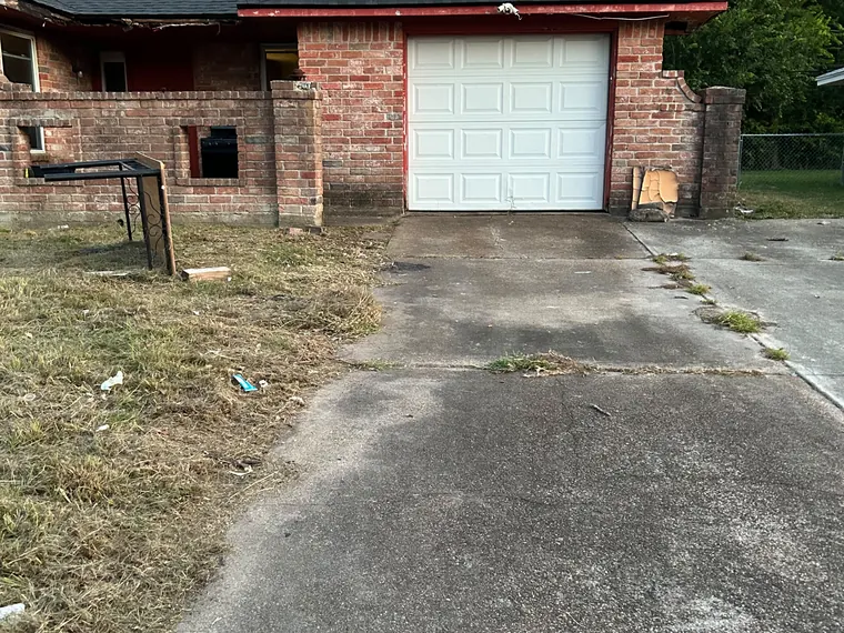 Trash removal after cleaning